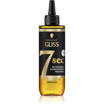 Schwarzkopf Gliss Oil Nutritive tratament regenerator pentru par sensibil - imagine 2